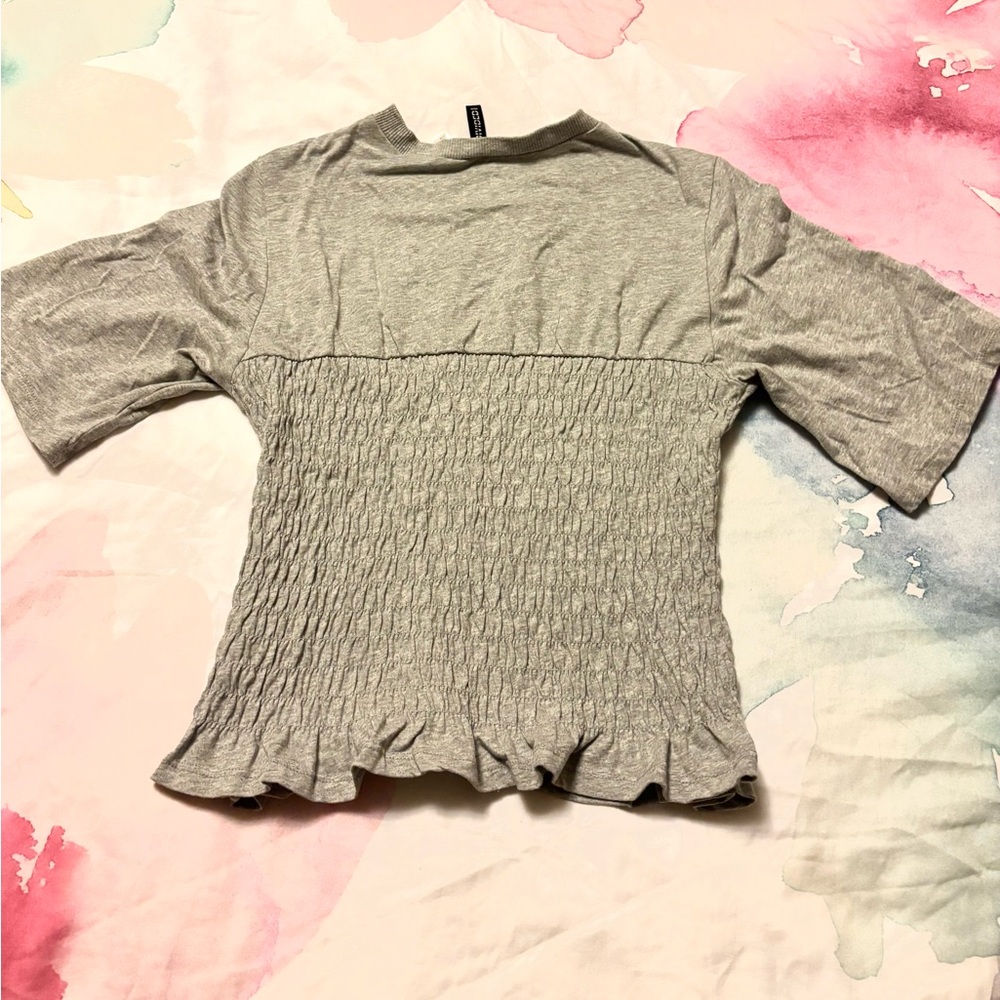 NWOT DIVIDED Smoked Cotton tee size medium - Picture 8 of 10